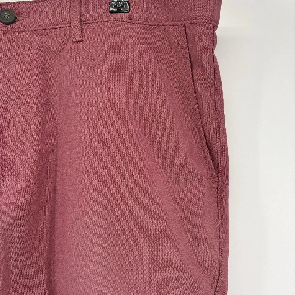 Vintage‎ Caribbean Performance Men's Pink Flat Front Shorts Size 34